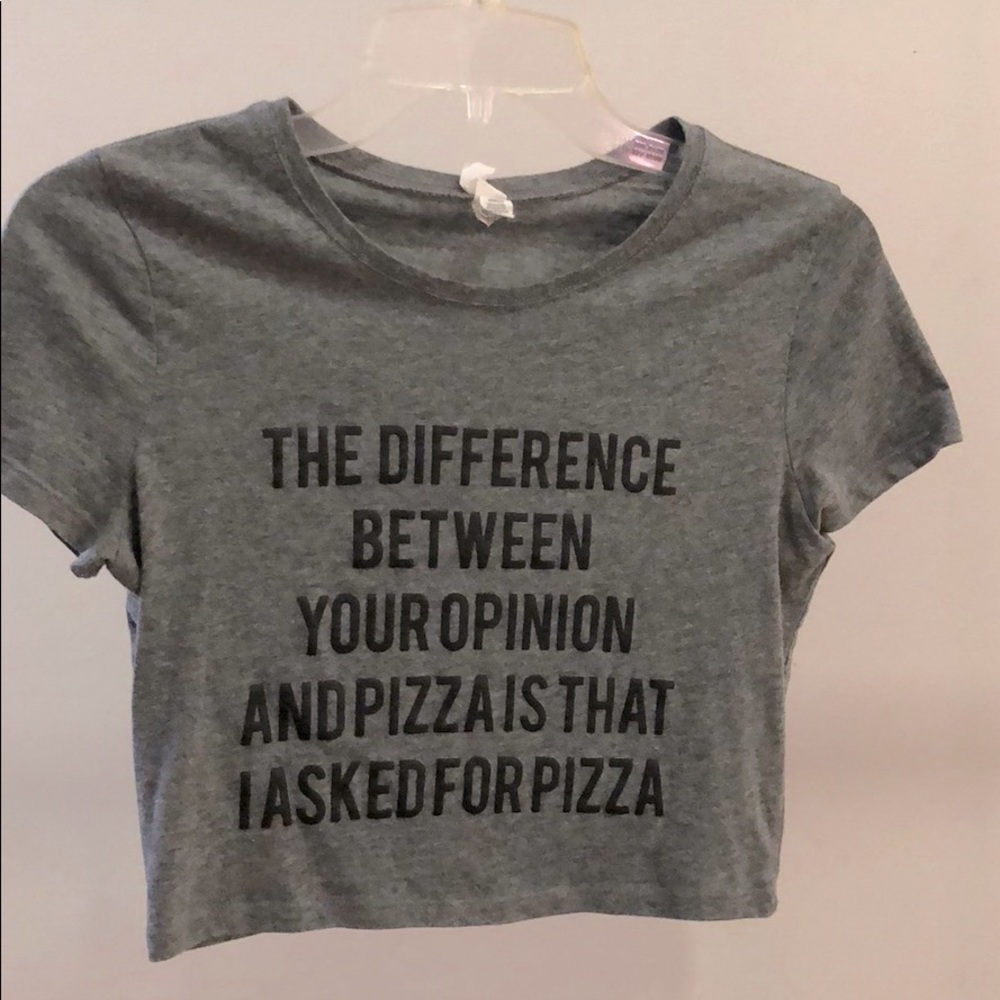 ⭐️ BRAT Quote Crop Tee